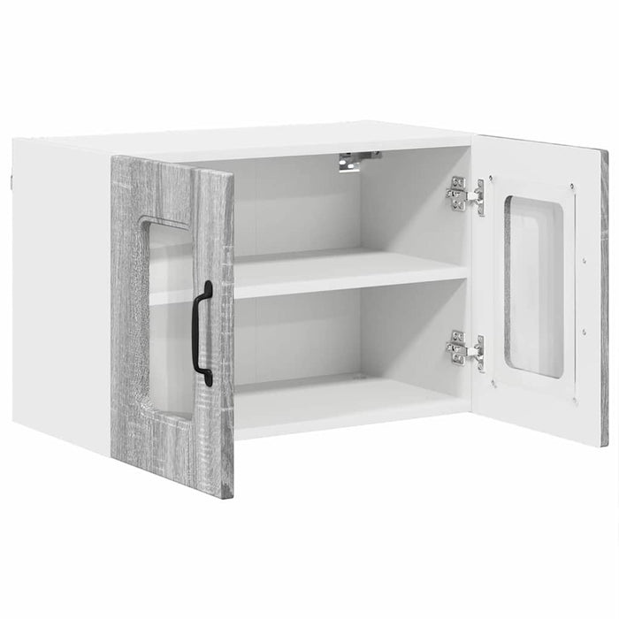 Dulap suspendat de bucătărie 2 pcs Gri Sonoma 60 x 31 x 40 cm - WALTI WALTI