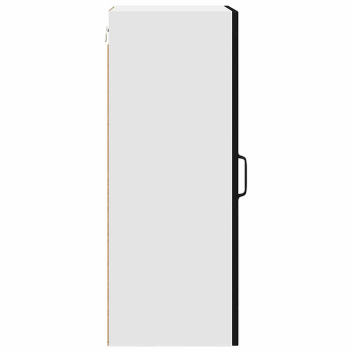 Dulap suspendat de bucătărie cu raft Negru 40 x 31 x 80 cm - WALTI WALTI