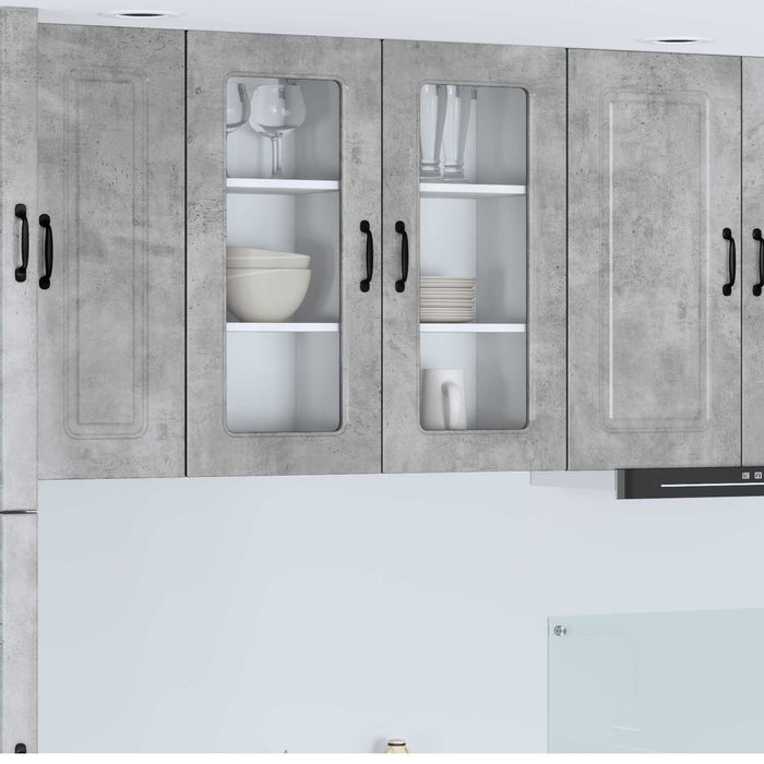 Panou mașină de spălat vase Kalmar 2 pcs Gri din beton - WALTI WALTI