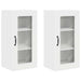 Dulap suspendat de bucătărie 2 pcs Alb lucios 40 x 31 x 80 cm - WALTI WALTI
