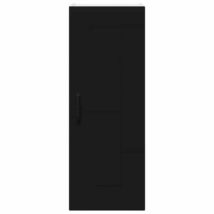 Dulap suspendat de bucătărie cu raft Negru 30 x 31 x 80 cm - WALTI WALTI