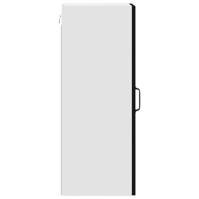 Dulap suspendat de bucătărie cu ușă 2 pcs Negru 30 x 31 x 80 cm - WALTI WALTI