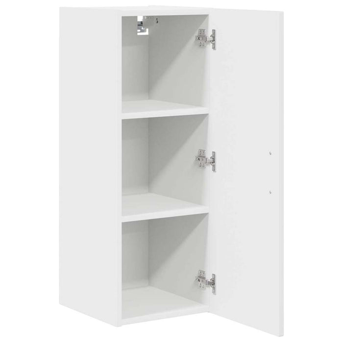 Dulap suspendat de bucătărie 2 pcs Alb lucios 30 x 31 x 80 cm - WALTI WALTI