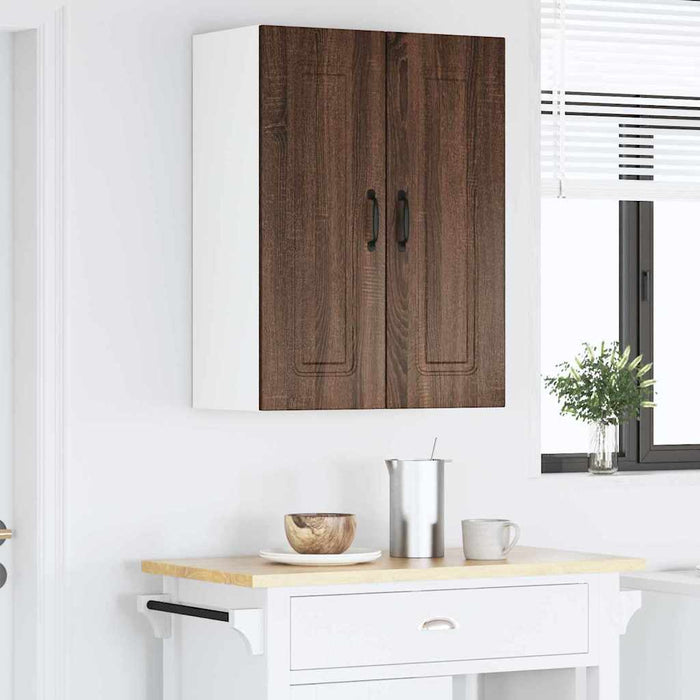 Dulap suspendat de bucătărie Stejar închis 30 x 31 x 80 cm - WALTI WALTI
