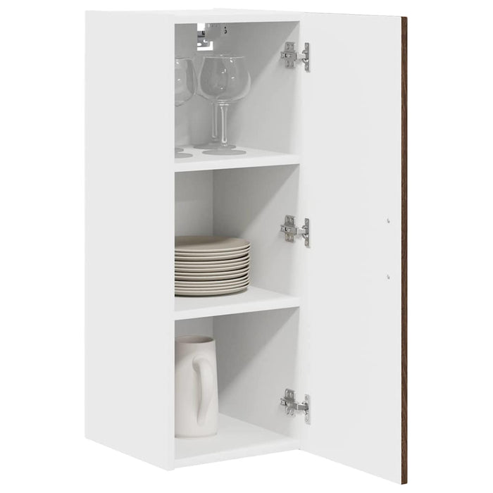 Dulap suspendat de bucătărie Stejar închis 30 x 31 x 80 cm - WALTI WALTI