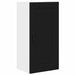 Dulap suspendat de bucătărie cu raft Negru 40 x 31 x 80 cm - WALTI WALTI