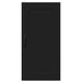 Dulap suspendat de bucătărie cu raft Negru 40 x 31 x 80 cm - WALTI WALTI