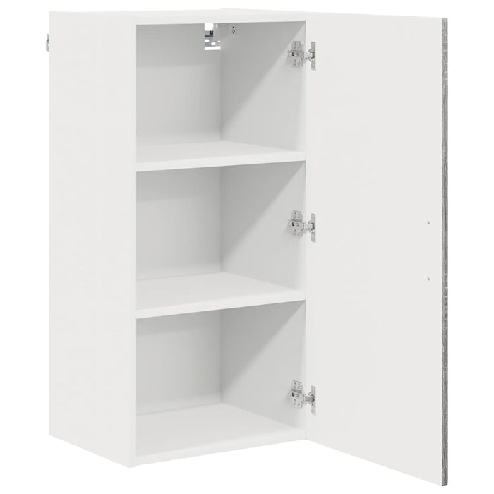 Dulap suspendat de bucătărie cu raft Gri Sonoma 40 x 31 x 80 cm - WALTI WALTI