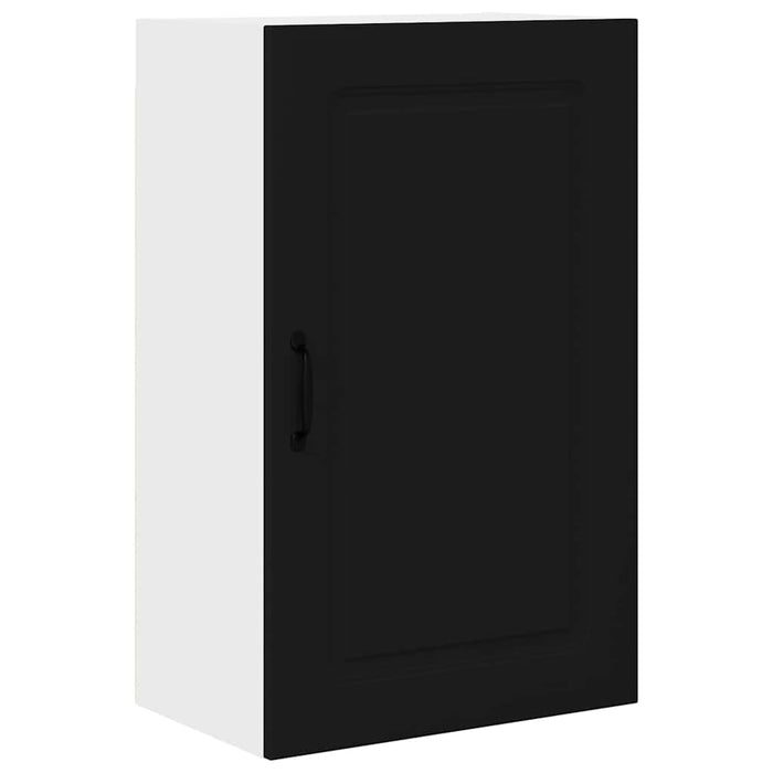 Dulap suspendat de bucătărie cu raft Negru 50 x 31 x 80 cm - WALTI WALTI