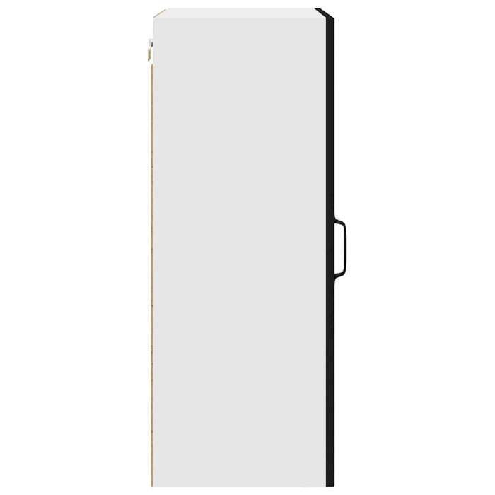 Dulap suspendat de bucătărie cu raft Negru 50 x 31 x 80 cm - WALTI WALTI