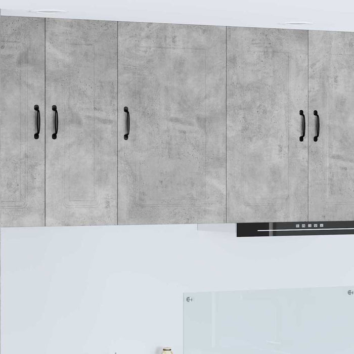 Dulap suspendat de bucătărie Gri din beton 50 x 31 x 80 cm - WALTI WALTI