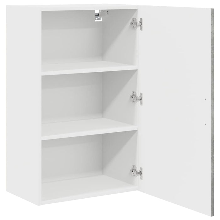 Dulap suspendat de bucătărie Gri din beton 50 x 31 x 80 cm - WALTI WALTI