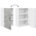 Dulap suspendat de bucătărie Gri din beton 50 x 31 x 80 cm - WALTI WALTI