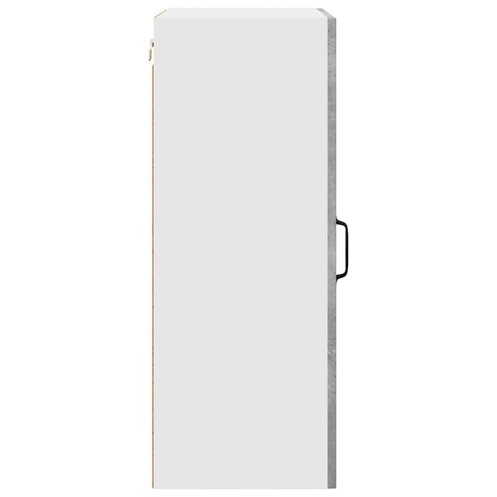 Dulap suspendat de bucătărie Gri din beton 50 x 31 x 80 cm - WALTI WALTI