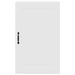 Dulap suspendat de bucătărie cu raft Alb lucios 50 x 31 x 80 cm - WALTI WALTI