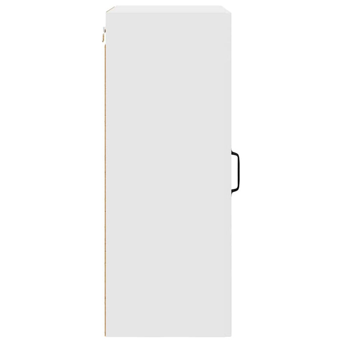 Dulap suspendat de bucătărie cu raft Alb lucios 50 x 31 x 80 cm - WALTI WALTI