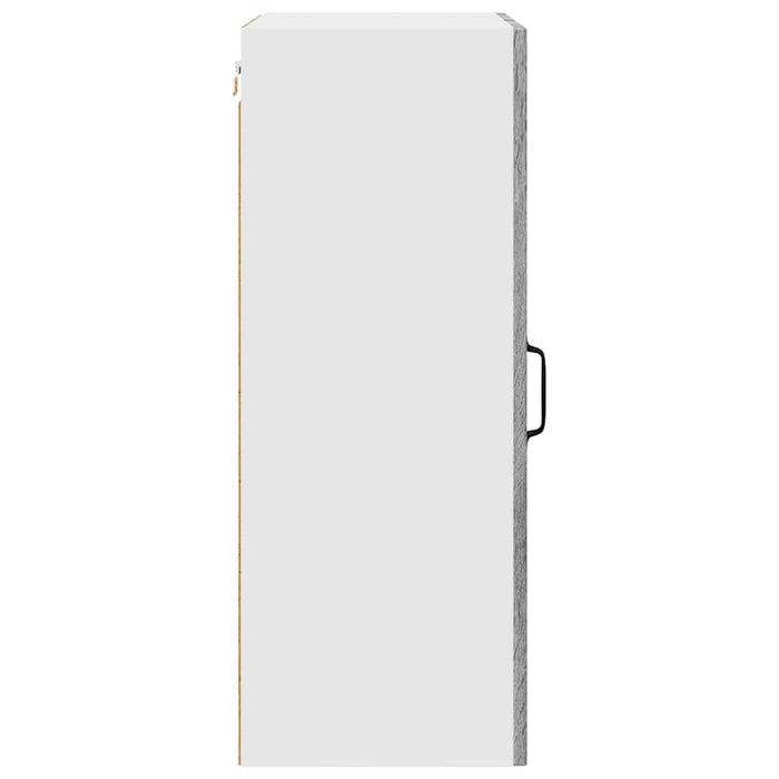 Dulap suspendat de bucătărie cu raft Gri Sonoma 50 x 31 x 80 cm - WALTI WALTI