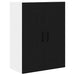 Dulap suspendat de bucătărie cu raft Negru 60 x 31 x 80 cm - WALTI WALTI