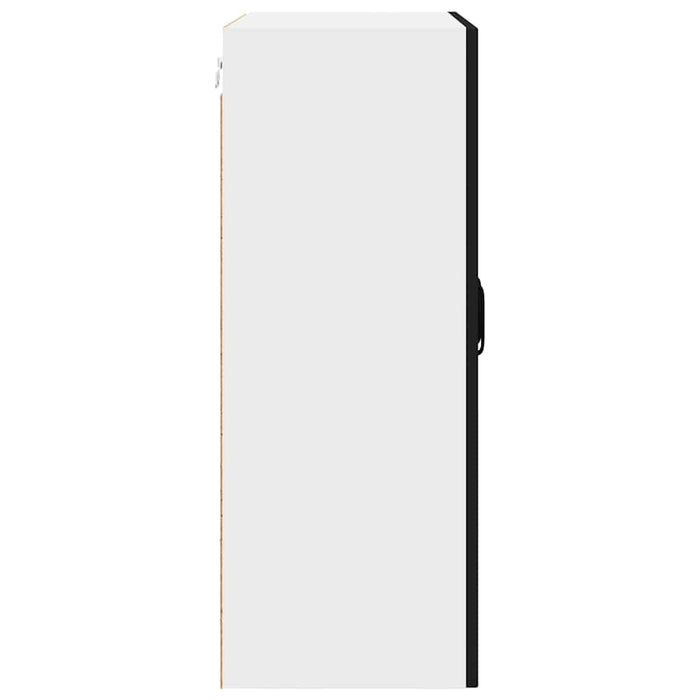 Dulap suspendat de bucătărie cu raft Negru 60 x 31 x 80 cm - WALTI WALTI