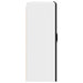 Dulap suspendat de bucătărie cu raft Negru 60 x 31 x 80 cm - WALTI WALTI