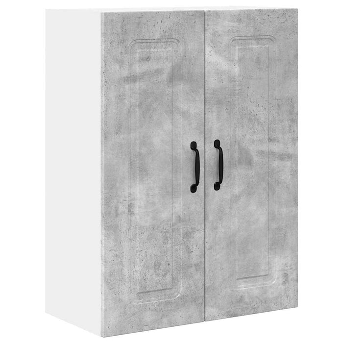 Dulap suspendat de bucătărie Gri din beton 60 x 31 x 80 cm - WALTI WALTI