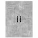 Dulap suspendat de bucătărie Gri din beton 60 x 31 x 80 cm - WALTI WALTI