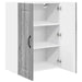 Dulap suspendat de bucătărie cu raft Gri Sonoma 60 x 31 x 80 cm - WALTI WALTI