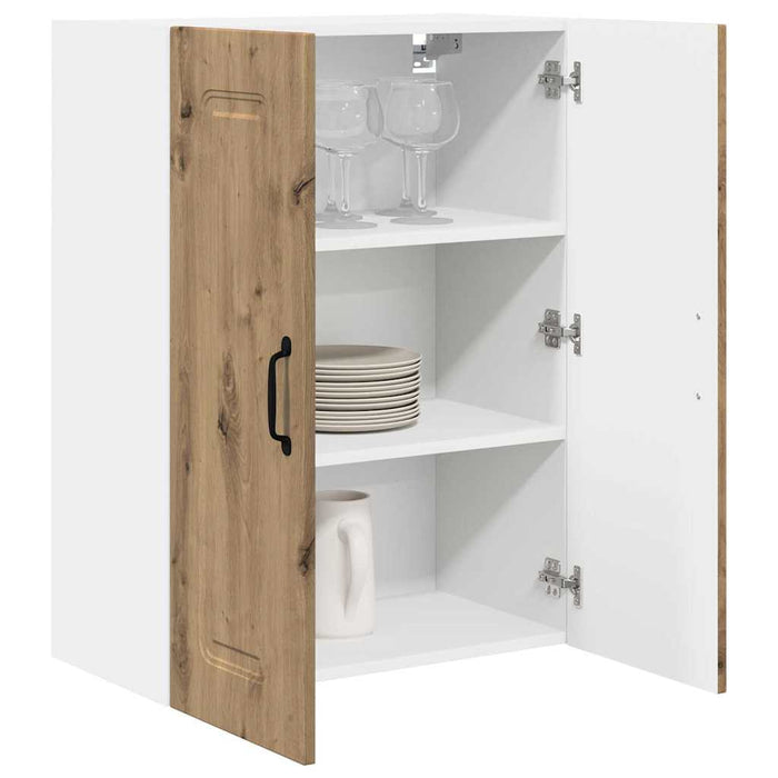 Dulap suspendat de bucătărie Stejar Artizanal 60 x 31 x 80 cm - WALTI WALTI