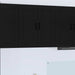 Dulap suspendat de bucătărie cu raft Negru 80 x 31 x 80 cm - WALTI WALTI