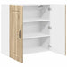 Dulap suspendat de bucătărie Stejar Sonoma 80 x 31 x 80 cm - WALTI WALTI