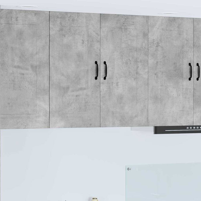 Dulap suspendat de bucătărie Gri din beton 80 x 31 x 80 cm - WALTI WALTI