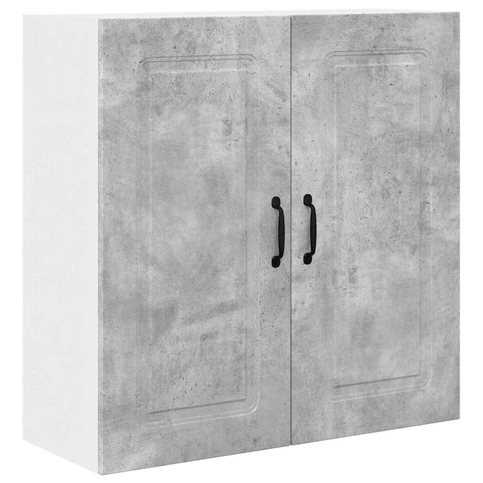Dulap suspendat de bucătărie Gri din beton 80 x 31 x 80 cm - WALTI WALTI