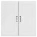 Dulap suspendat de bucătărie cu raft Alb lucios 80 x 31 x 80 cm - WALTI WALTI