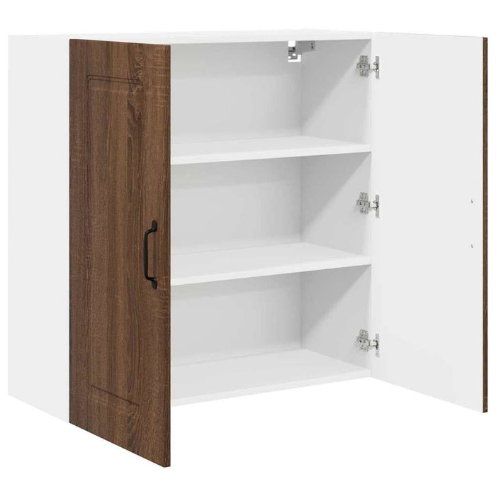 Dulap suspendat de bucătărie Stejar închis 80 x 31 x 80 cm - WALTI WALTI