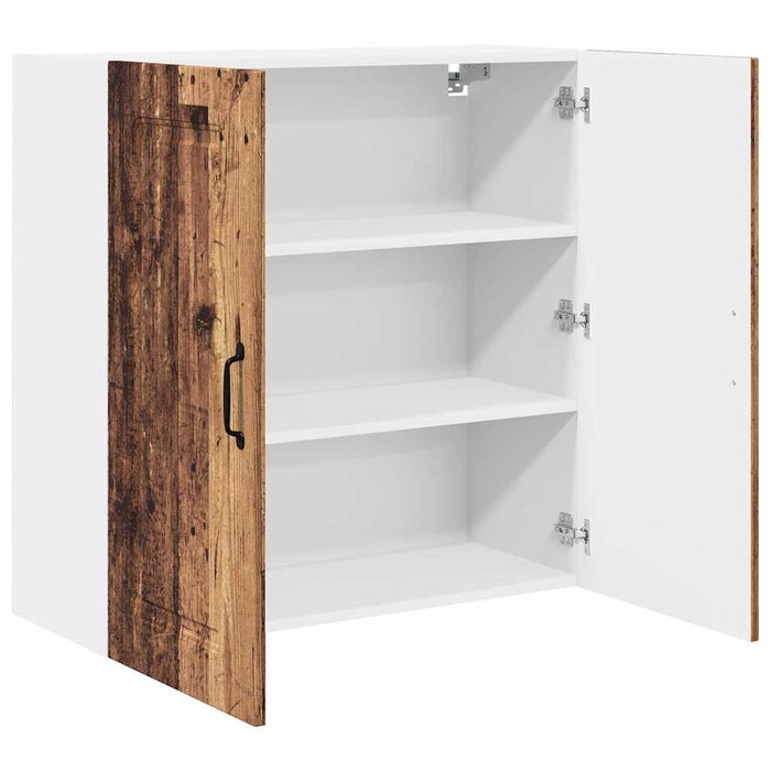 Dulap suspendat de bucătărie cu raft Lemn Vechi 80 x 31 x 80 cm - WALTI WALTI