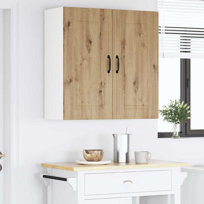 Dulap suspendat de bucătărie Stejar Artizanal 80 x 31 x 80 cm - WALTI WALTI