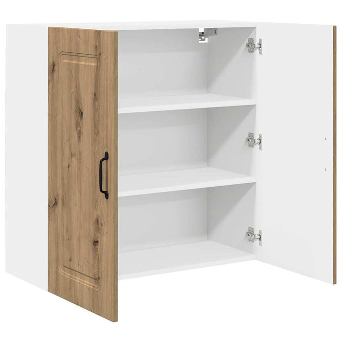 Dulap suspendat de bucătărie Stejar Artizanal 80 x 31 x 80 cm - WALTI WALTI