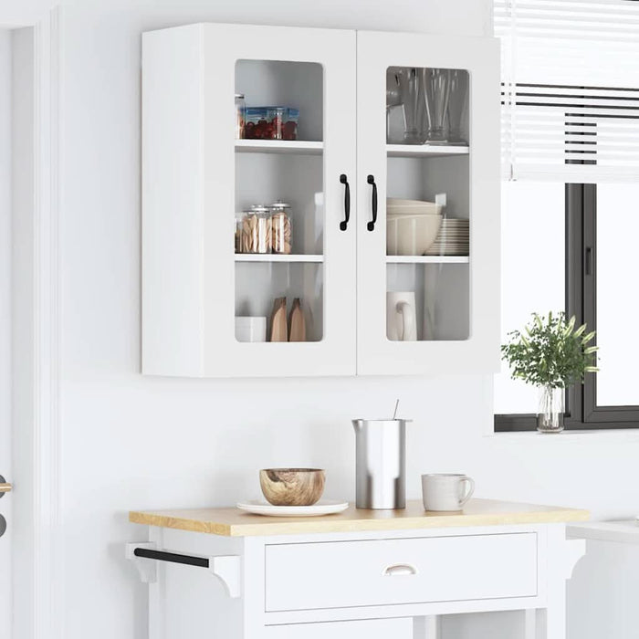 Dulap suspendat de bucătărie Alb 80 x 31 x 80 cm Lemn compozit - WALTI WALTI
