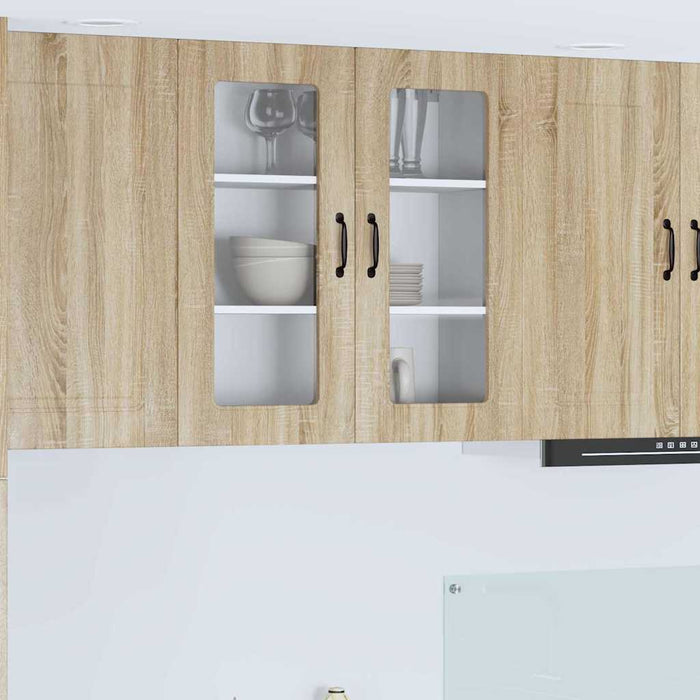 Dulap suspendat de bucătărie Stejar Sonoma 80 x 31 x 80 cm - WALTI WALTI