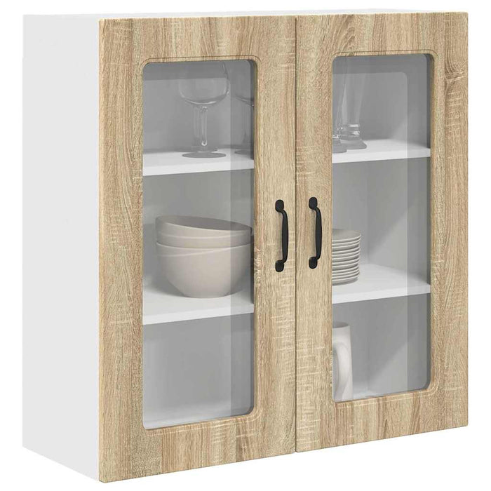 Dulap suspendat de bucătărie Stejar Sonoma 80 x 31 x 80 cm - WALTI WALTI