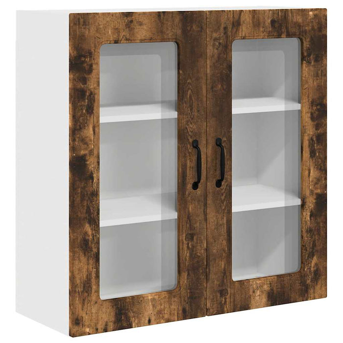 Dulap suspendat de bucătărie Stejar fumuriu 80 x 31 x 80 cm - WALTI WALTI