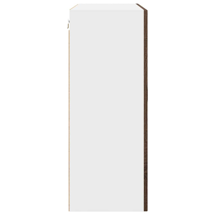 Dulap suspendat de bucătărie Stejar închis 80 x 31 x 80 cm - WALTI WALTI