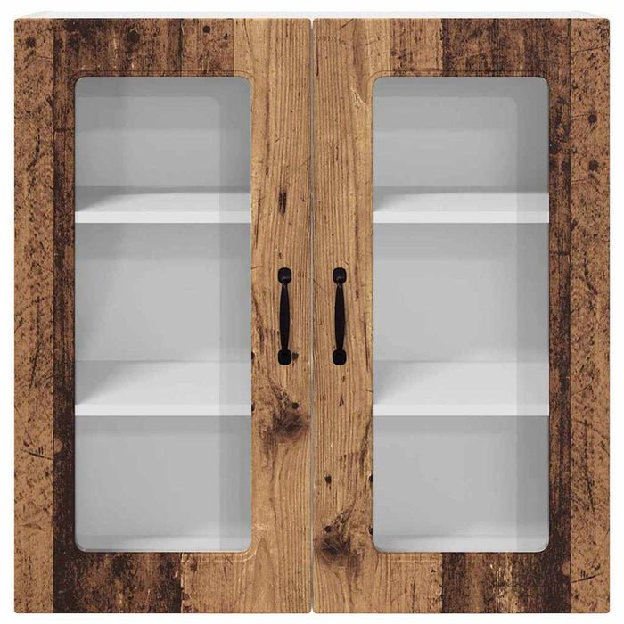 Dulap suspendat de bucătărie cu raft Lemn Vechi 80 x 31 x 80 cm - WALTI WALTI