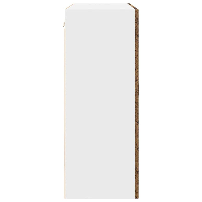 Dulap suspendat de bucătărie cu raft Lemn Vechi 80 x 31 x 80 cm - WALTI WALTI