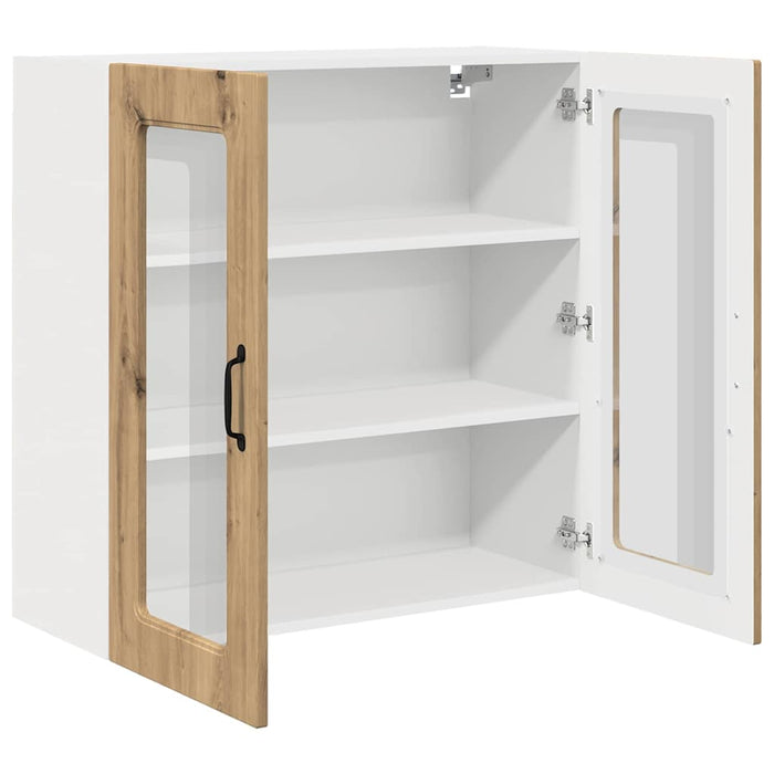 Dulap suspendat de bucătărie Stejar Artizanal 80 x 31 x 80 cm - WALTI WALTI