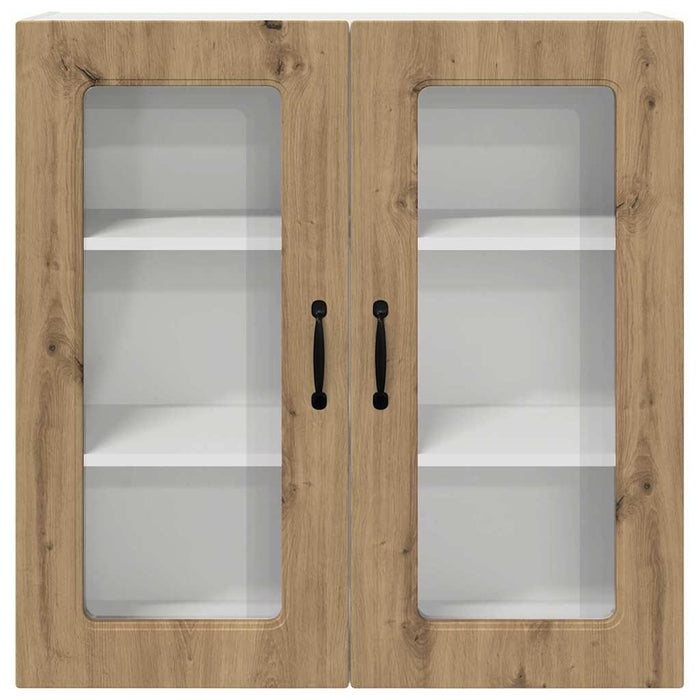 Dulap suspendat de bucătărie Stejar Artizanal 80 x 31 x 80 cm - WALTI WALTI