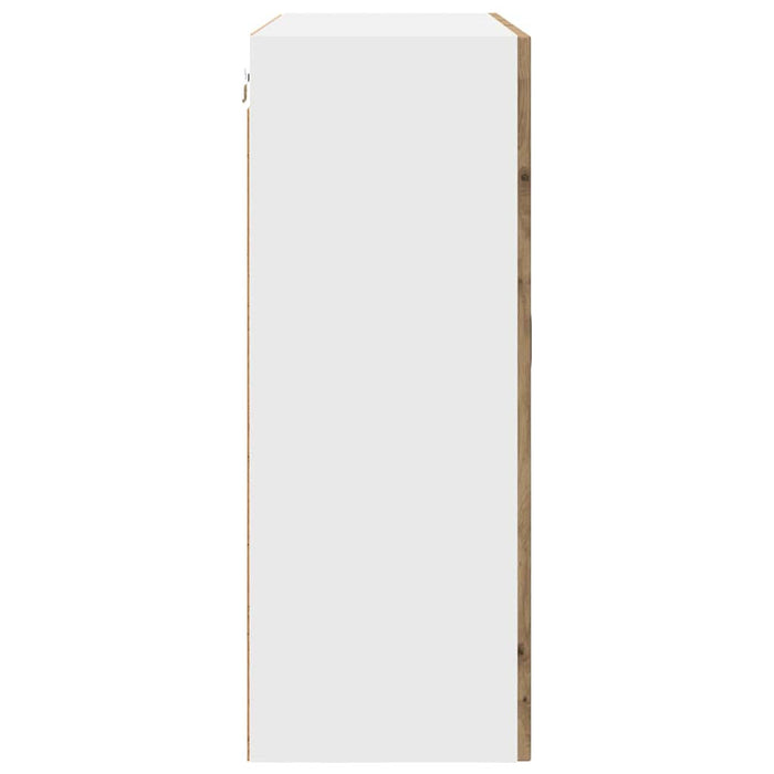 Dulap suspendat de bucătărie Stejar Artizanal 80 x 31 x 80 cm - WALTI WALTI