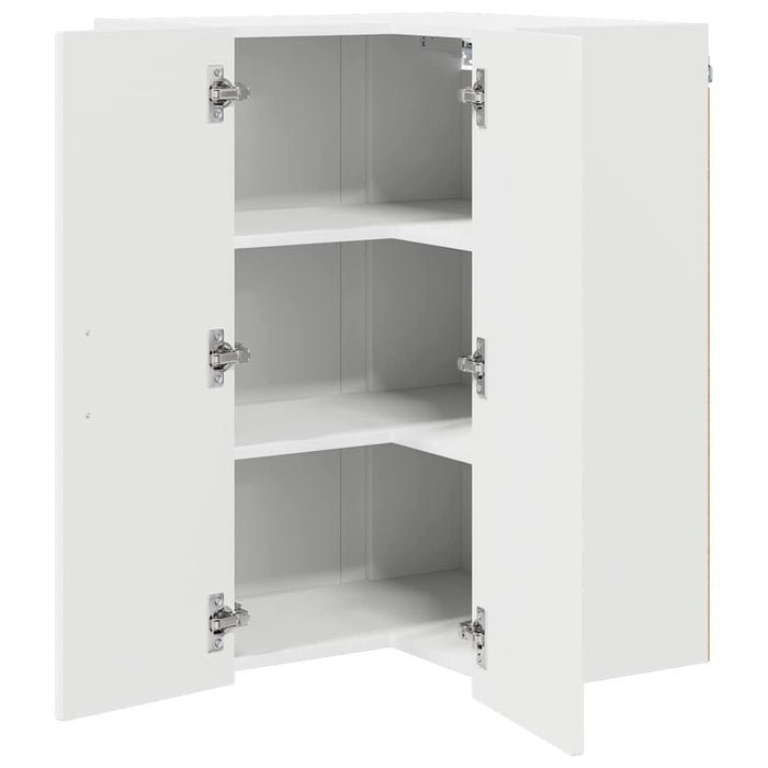 Dulap suspendat de bucătărie Alb 57 x 57 x 80 cm Lemn compozit - WALTI WALTI