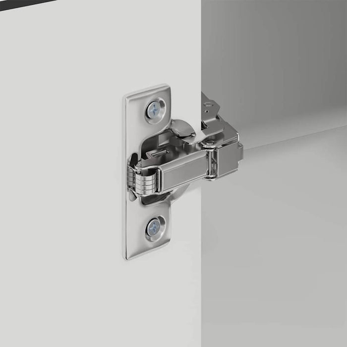 Dulap suspendat de bucătărie cu raft Negru 57 x 57 x 80 cm - WALTI WALTI