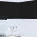 Dulap suspendat de bucătărie cu raft Negru 57 x 57 x 80 cm - WALTI WALTI